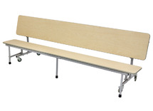 Tafel - vouwtafel - SICO - multifunctionele bank of tafel - rechthoekig - 6 personen - 180 cm - zithoogte 41 cm - per stuk