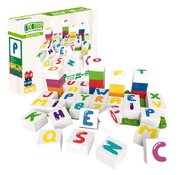 Blokken - Biobuddi - Educatieve Set - Hoofdletters 42 Stuks