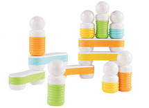 Eerste speelgoed - magnetisch - Guide craft - grippies - links - 24 stuks