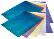 Creapapier - Folia - Crispy regenboogpapier - set van 10