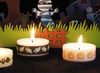 Halloween - knutseltape - pompoen en vleermuis - set van 2