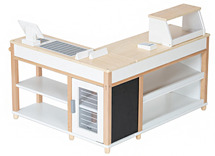 Speelmeubel - winkel - hout - per stuk