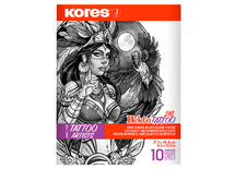 Creapapier - Kores - tatoopapier - set van 10