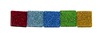 Mozaiek in hars - 1 cm - glitter - ass/650