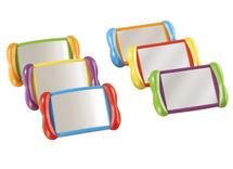 Spiegel - Learning Resources All About Me 2in1 Mirrors - dubbelzijdig - set van 6 assorti