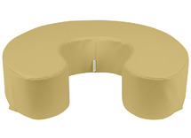 Kussen - Hoefijzerkussen - Purfect - mustard - per stuk