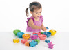 Open-ended - tickit Rainbow Wooden Stars - sterren - hout - gekleurd - set van 21