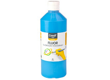 Verf - Fluor - Creall - 500 Ml - blauw - per stuk