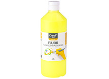 Verf - Fluor - Creall - 500 Ml - geel - per stuk