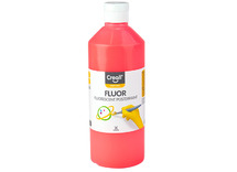 Verf - Fluor - Creall - 500 Ml - rood - per stuk