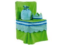 Tronen - stoelhoes troon met accessoires