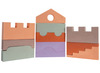 Constructie - MOES - puzzle blocks - earth collection - set van 11