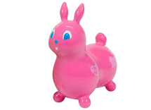 Bewegingsmateriaal - springdier - Gymnic - Raffy - per stuk - roze - leverbaar in 2 kleuren