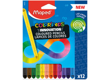 Kleurpotloden - Maped Color'peps Infinity -  driehoekig - set van 12