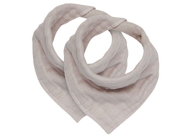 Slab - Jollein - Bandana Wrinkled Cotton - Nougat - Per 2 Stuks