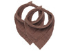Slab - Jollein - bandana wrinkled cotton - chestnut - per 2 stuks