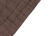 Slab - Jollein - bandana wrinkled cotton - chestnut - per 2 stuks