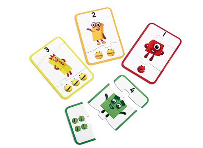 Spel - Telspel - Learning Resources Numberblocks Counting Puzzle Set - Per Set