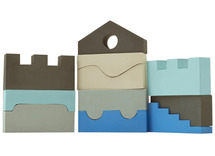 Constructie - MOES - puzzle blocks - sky collection - set van 11