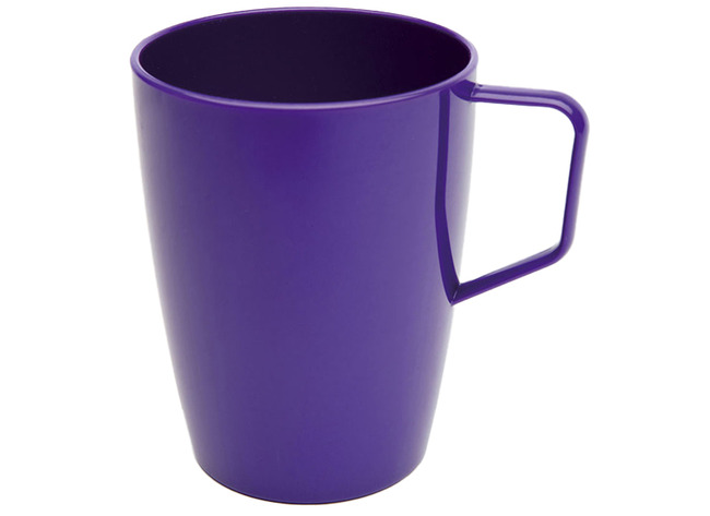 Beker - Harfield - 28 Cl - Kunststof - Met Handvat - Paars - Per Stuk