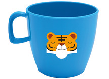 Eetgerei - beker - Harfield - tas met handvat zoo 220 ml - per stuk