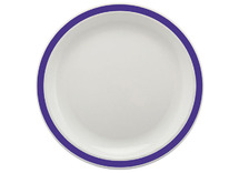 Bord - Harfield - 23 cm - paars - per stuk