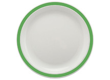 Eetgerei - bord - Harfield - bord 17cm - per stuk - emerald green - leverbaar in 5 kleuren