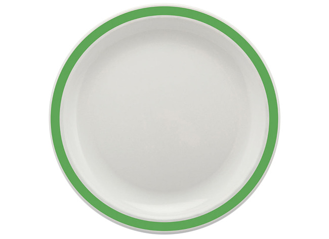 Bord - Harfield - 17 Cm - Smaragdgroen - Per Stuk