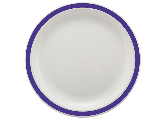 Bord - Harfield - 17 Cm - Paars - Per Stuk