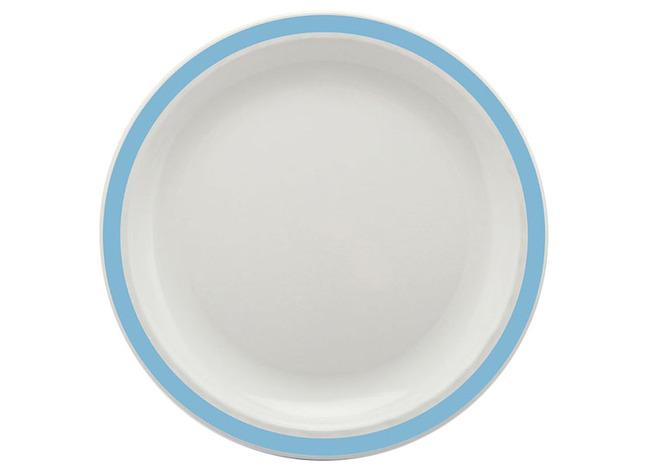 Bord - Harfield - 17 Cm - Mediumblauw - Per Stuk