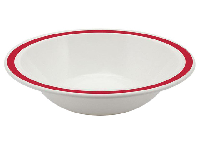 Kom - Harfield - 17,3 Cm - 40 Cl - Kunststof - Rood - Per Stuk