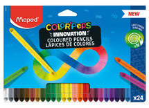 Kleurpotloden - Maped Color'peps Infinity -  driehoekig - set van 24