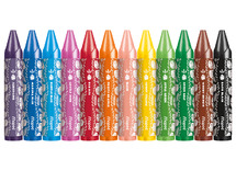 Waskrijt - Maped Jungle Fever Wax - driekantig - set van 12
