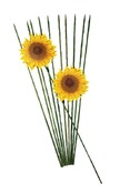 Plantenstokjes - hout - set van 100
