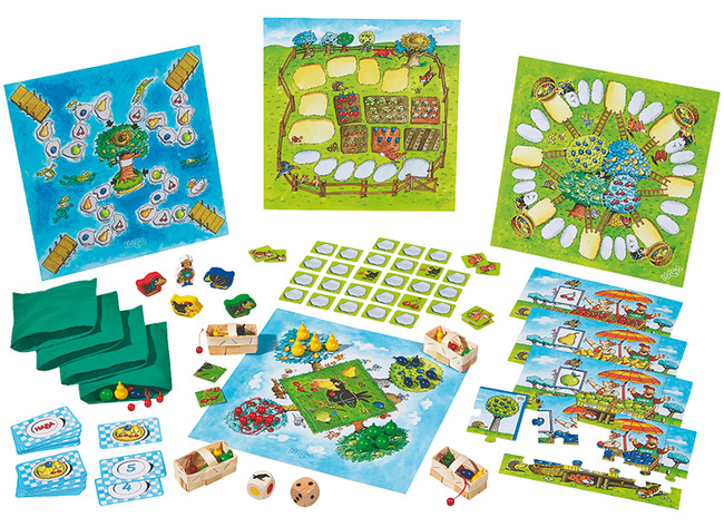 Spellen - Haba - Mijn Grote Boomgaard Spelletjesverzameling