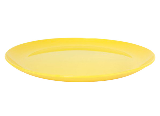 Valon - Bord 24 Cm - Geel - Per Stuk