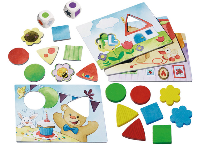 Spellen - Mijn Eerste Spellen - Haba - Teddys Kleuren En Vormen