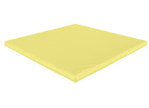 Matten - speelmat - Mundial - 140 x 140 x 3 cm - banane - per stuk