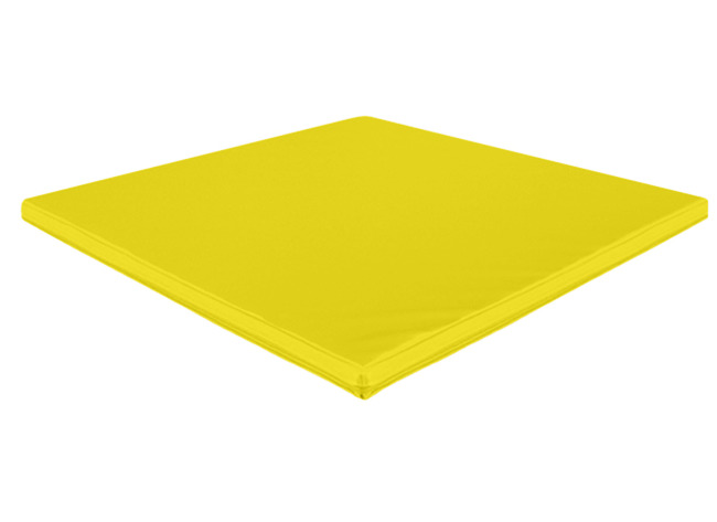 Matten - Speelmat - Mundial - 140 X 140 X 3 Cm - Geel - Per Stuk