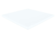 Matten - speelmat - Mundial - 140 x 140 x 3 cm - wit - per stuk