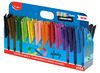 Potloden - kleurpotloden - Maped School'Peps Infinity - driehoekig - voordeelpakket - set van 144 assorti