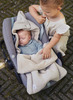 Voetenzak - Jollein - voor autostoel groep 0+ 3/5 punts gordel - basic knit - nougat - per stuk