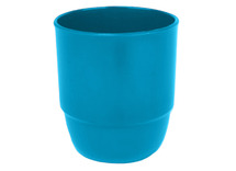 Eetgerei - beker - Valon - drinkbeker 250ml - per stuk - blauw - verkrijgbaar in 6 kleuren
