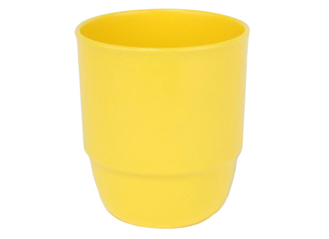 Eetgerei - Beker - Valon - Drinkbeker 250ml - Per Stuk - Geel - Verkrijgbaar In 6 Kleuren
