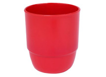 Eetgerei - beker - Valon - drinkbeker 250ml - per stuk - rood - verkrijgbaar in 6 kleuren