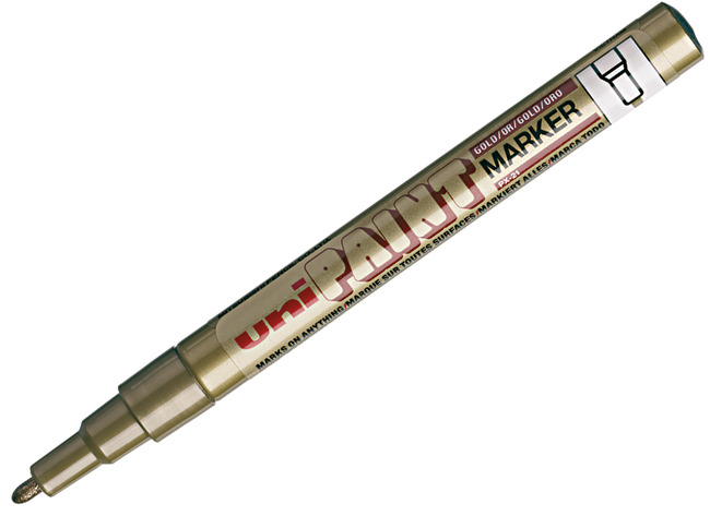 Stiften - Verfstiften - Uni-paint Px21 - Goud - Per Stuk