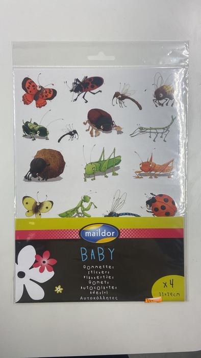 Stickers - Groot - Thematisch - Insecten - Per Stuk