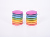Open-ended - tickit Rainbow Wooden Discs - hout - gekleurd - set van 14