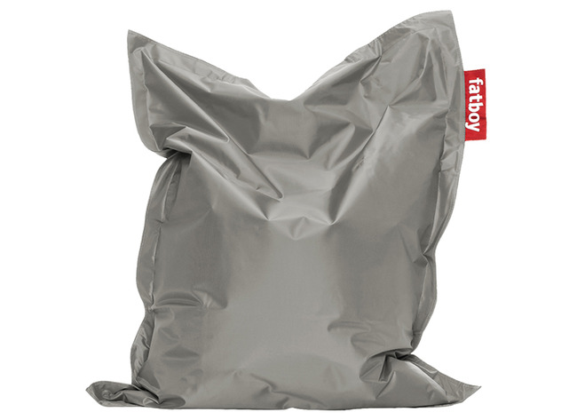 Zitzak - Fatboy Junior Nylon - Voor Binnen - 100 Cm X 130 Cm - Silver - Per Stuk