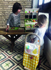 Winkelhoek - hout - Tender Leaf - Shopping Trolley - per stuk